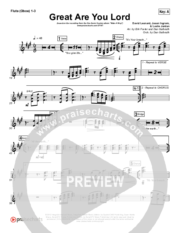 Great Are You Lord Wind Pack (One Sonic Society)