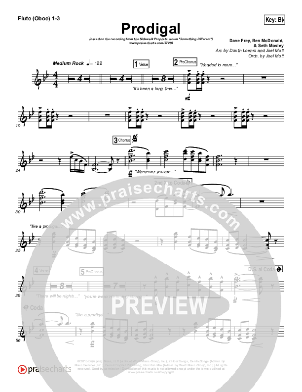 Prodigal Wind Pack (Sidewalk Prophets)