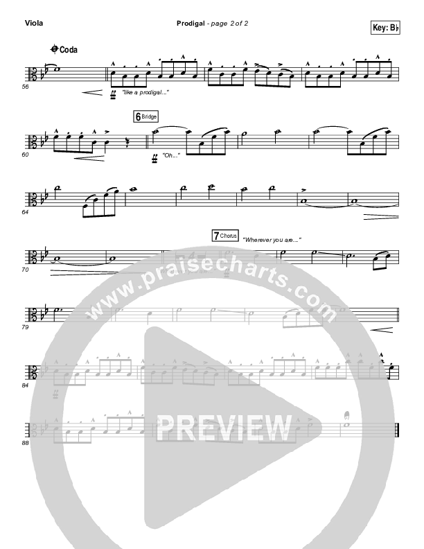 Prodigal Viola (Sidewalk Prophets)