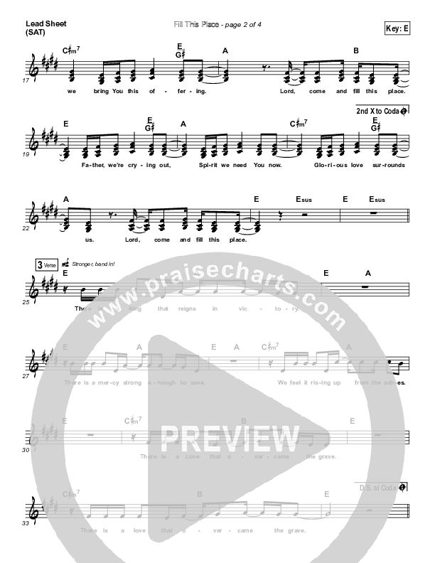 Fill This Place Lead (SAT) (Red Rocks Worship)