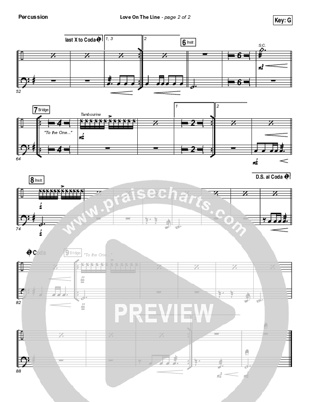 Love On The Line Percussion (Hillsong Worship)