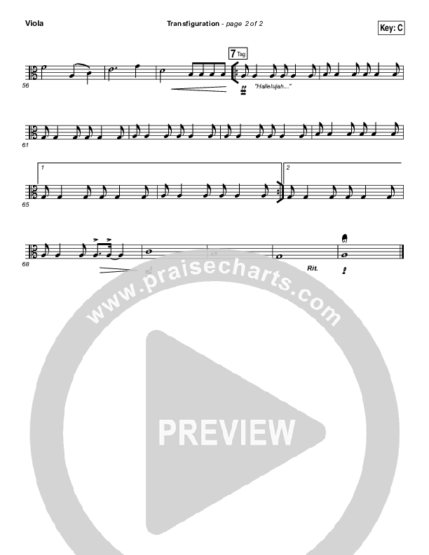 Transfiguration Viola (Hillsong Worship)