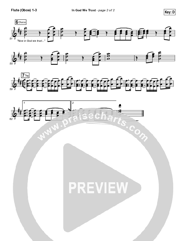 In God We Trust Wind Pack (Hillsong Worship)