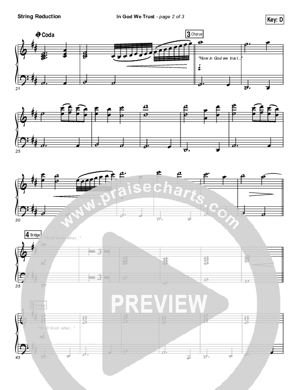 In God We Trust Synth Strings (Hillsong Worship)