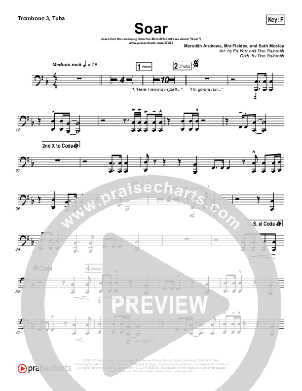 Soar Trombone 3/Tuba (Meredith Andrews)
