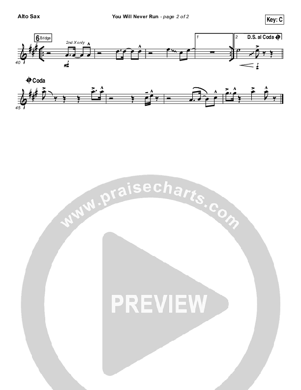 You Will Never Run Alto Sax (Rend Collective)