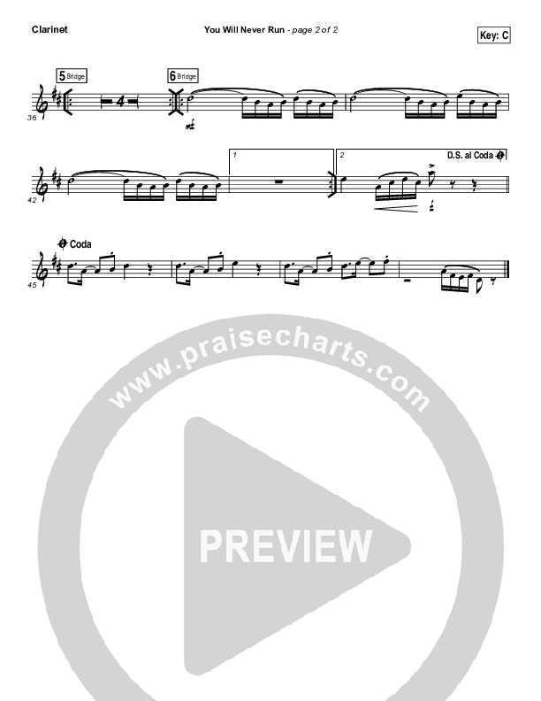 You Will Never Run Clarinet (Rend Collective)