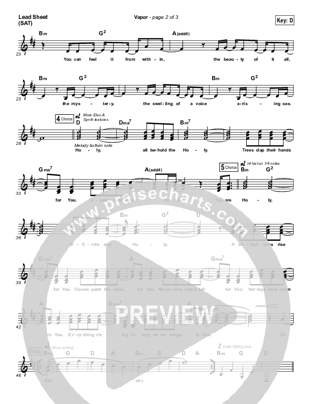 Vapor Lead (SAT) (Gungor)