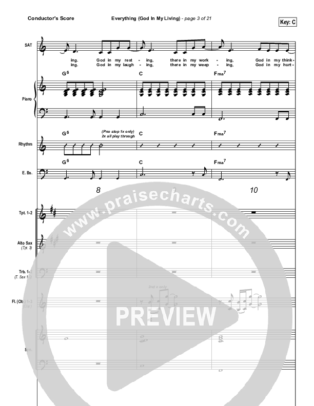 Everything Conductor's Score (Tim Hughes)