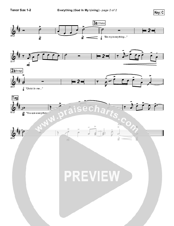 Everything Tenor Sax 1/2 (Tim Hughes)