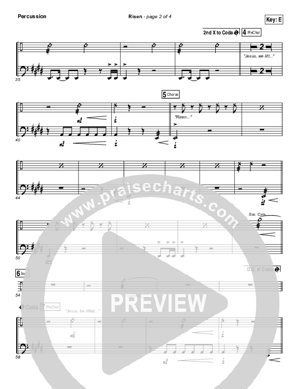 Risen Percussion (Israel Houghton)