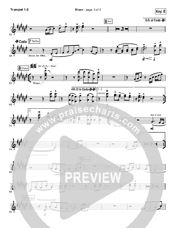 Risen Trumpet 1,2 (Israel Houghton)