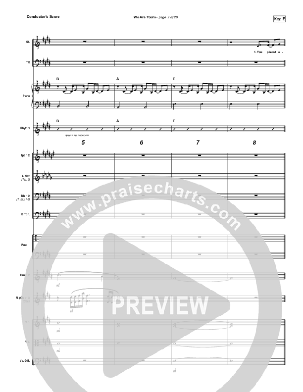 We Are Yours Orchestration (I Am They)