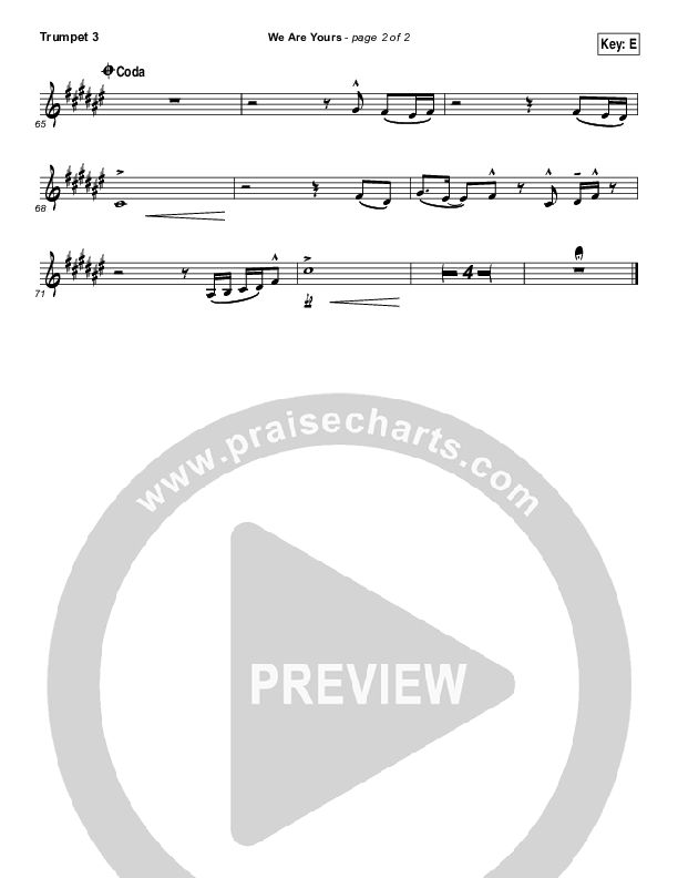 We Are Yours Trumpet 3 (I Am They)