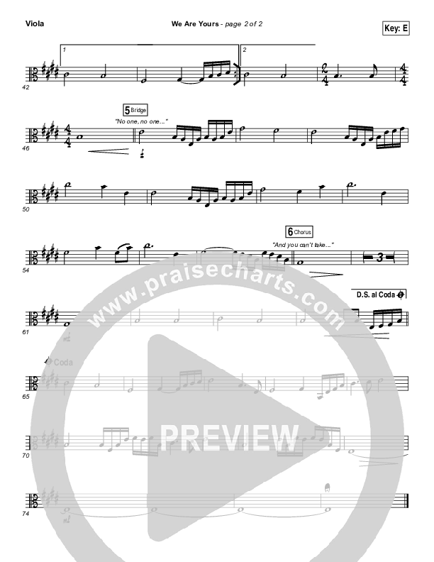 We Are Yours Viola (I Am They)