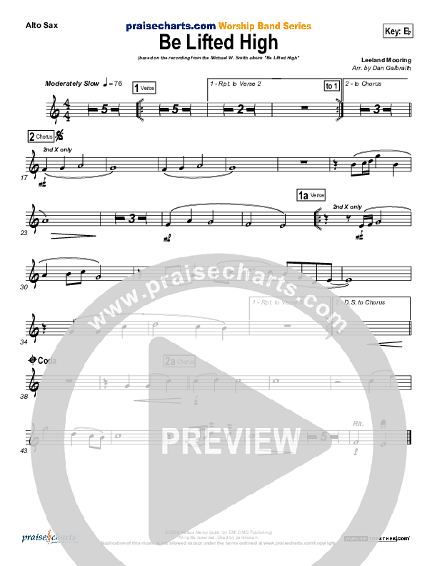 Be Lifted High Wind Pack (Michael W. Smith)