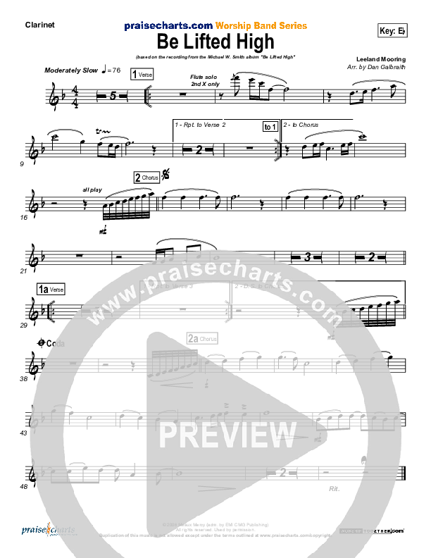 Be Lifted High Wind Pack (Michael W. Smith)