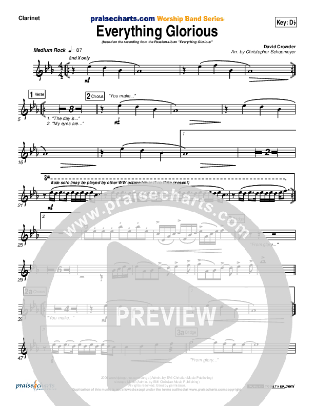 Everything Glorious Wind Pack (David Crowder / Passion)