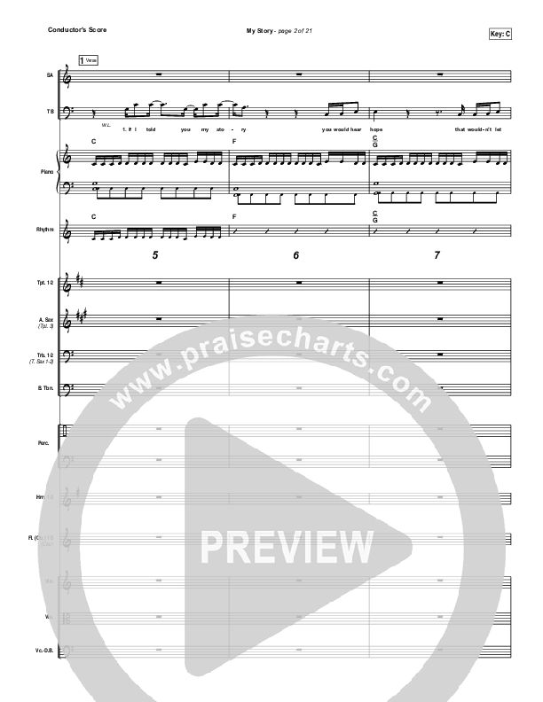 My Story Orchestration (Big Daddy Weave)