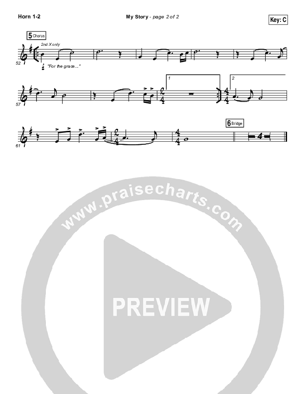 My Story Brass Pack (Big Daddy Weave)