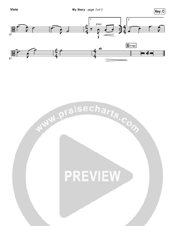 My Story Viola (Big Daddy Weave)