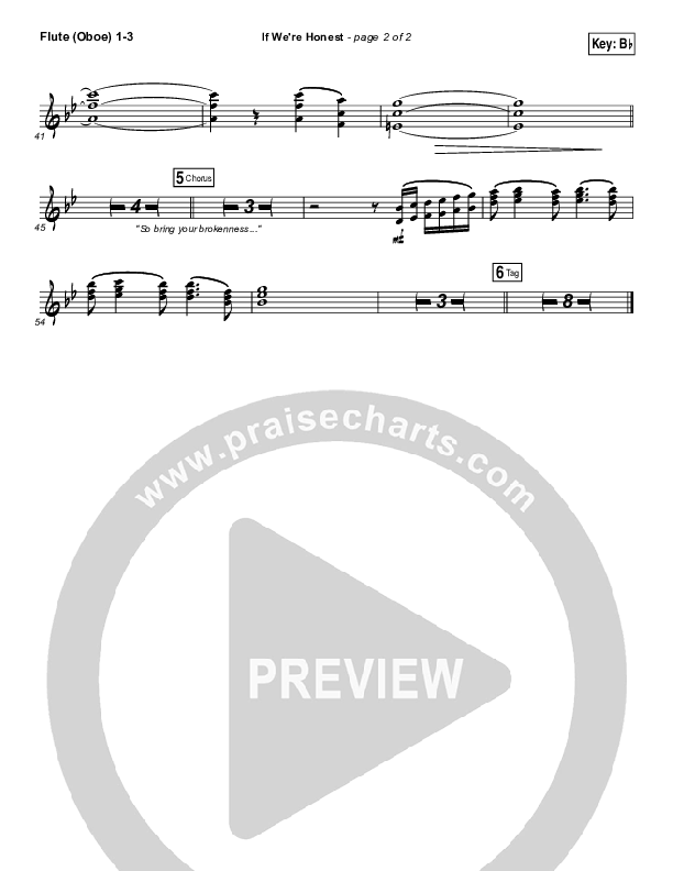 If We're Honest Wind Pack (Francesca Battistelli)