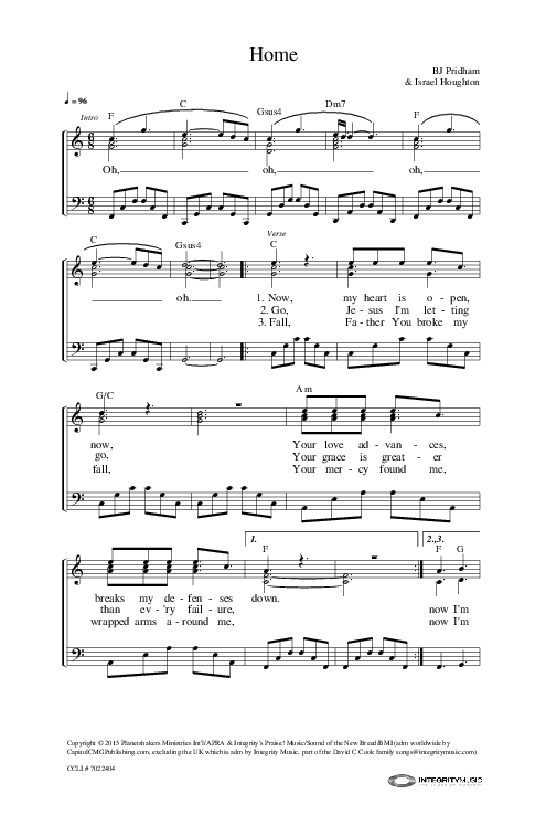 Home Lead & Piano (Planetshakers)