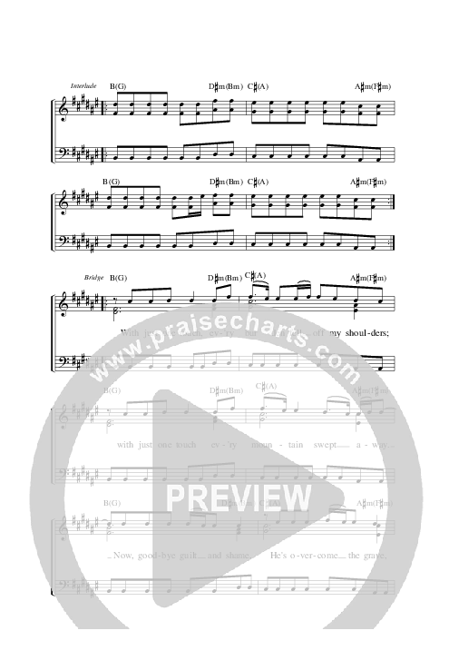 Just One Touch Lead & Piano (Planetshakers)