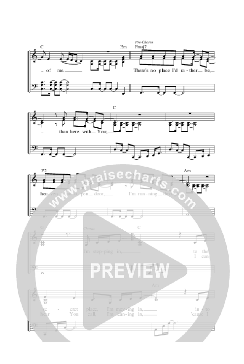 Stepping In Lead Sheet (SAT) (Planetshakers)