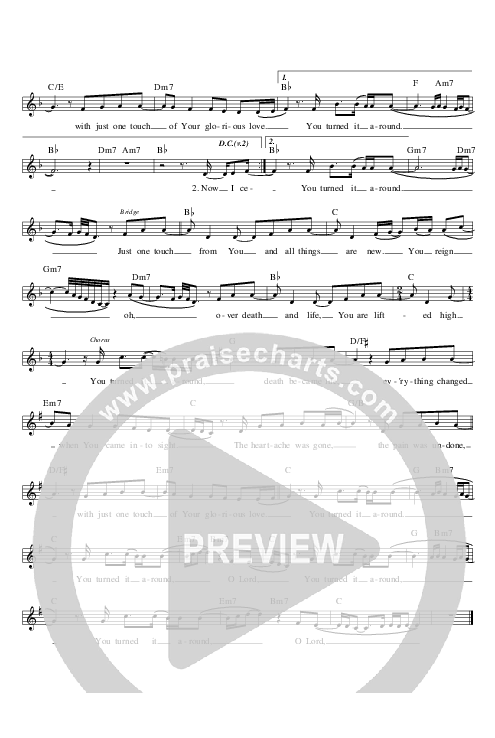 Glorious Collision Lead Sheet (Planetshakers)
