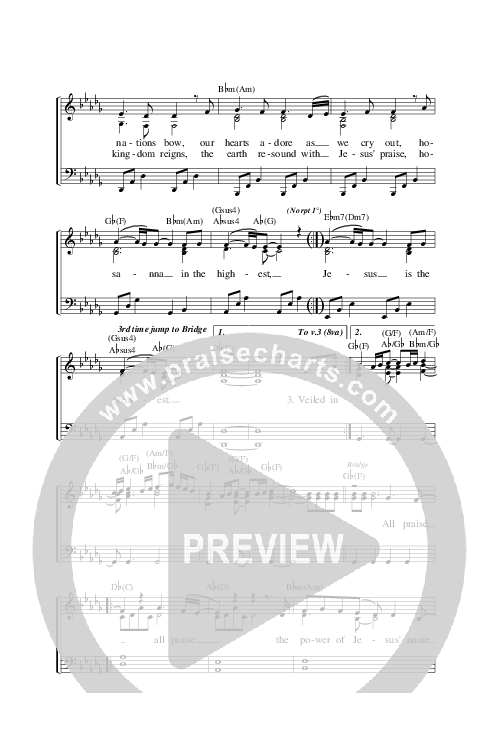 All Hail Lead & Piano (Planetshakers)