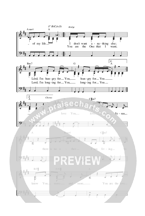 Love Of My Life Lead & Piano (Planetshakers)