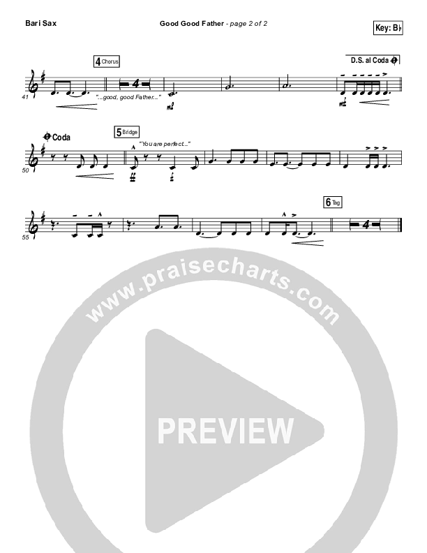 Good Good Father Bari Sax (Zealand)