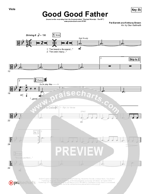 Good Good Father Viola (Zealand)