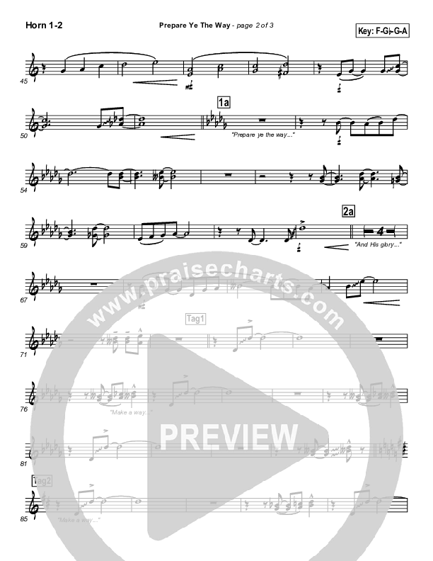 Prepare Ye The Way Brass Pack (Tommy Walker)