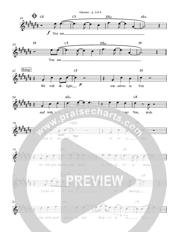 Greener Lead Sheet (Zealand)