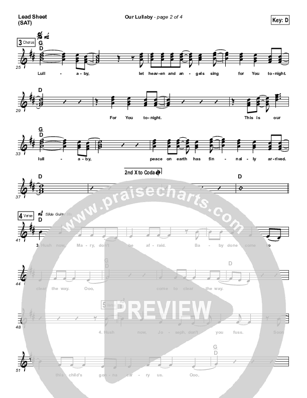 Our Lullaby Lead (SAT) (MercyMe)