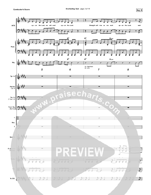 Everlasting God Orchestration (Lincoln Brewster)