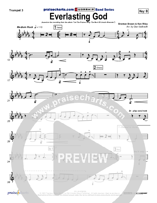 Everlasting God Trumpet 3 (Lincoln Brewster)