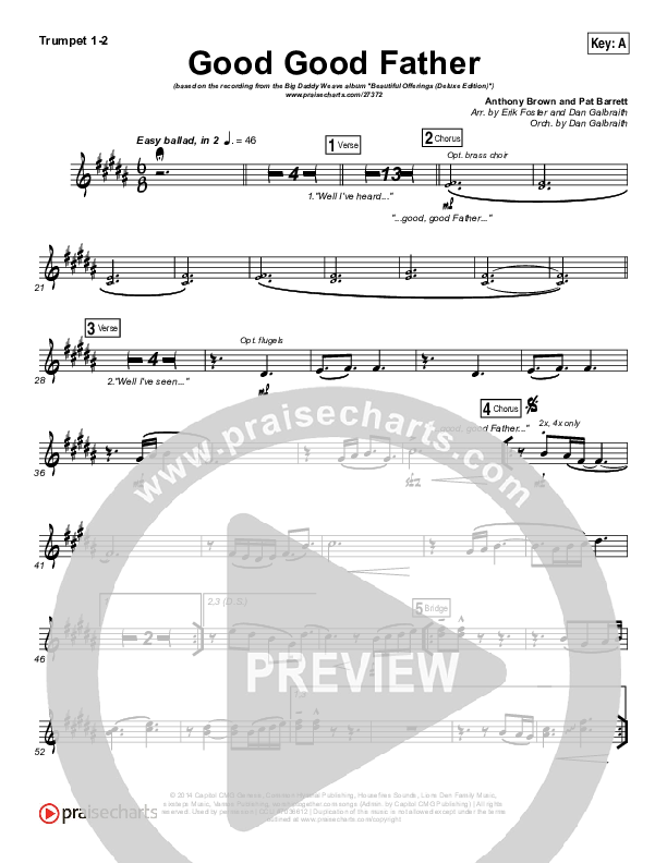 Good Good Father Brass Pack (Big Daddy Weave)