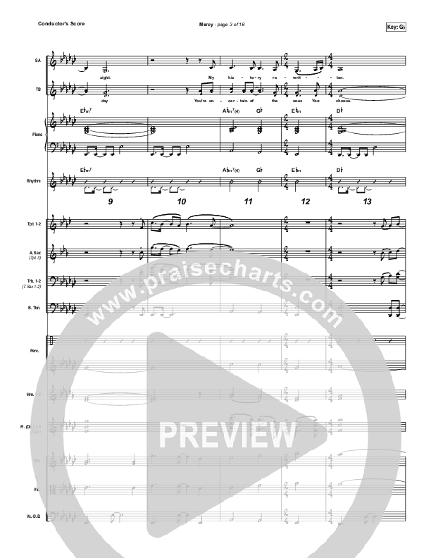 Mercy Conductor's Score (Amanda Lindsey Cook)