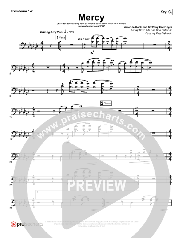 Mercy Trombone 1/2 (Amanda Lindsey Cook)