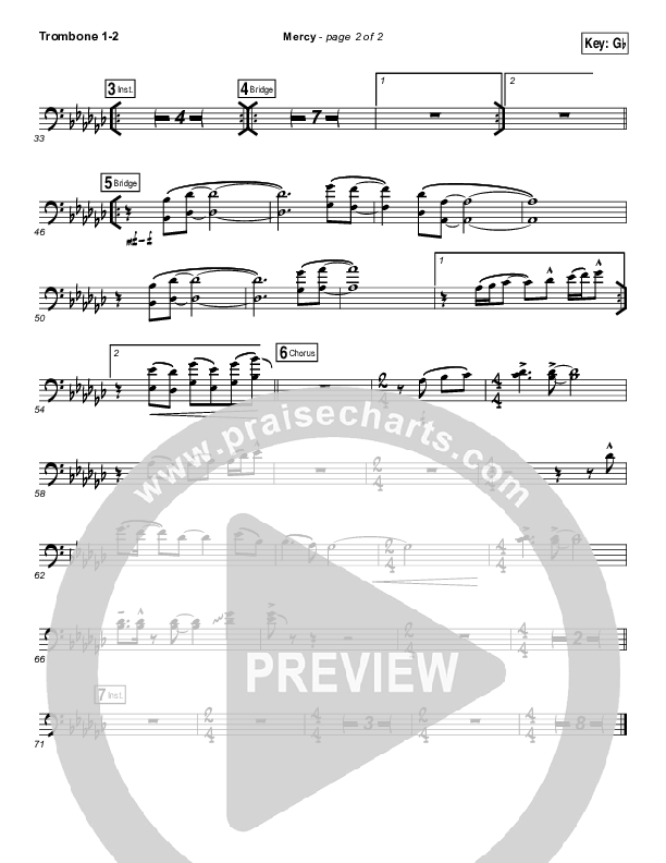 Mercy Trombone 1/2 (Amanda Lindsey Cook)