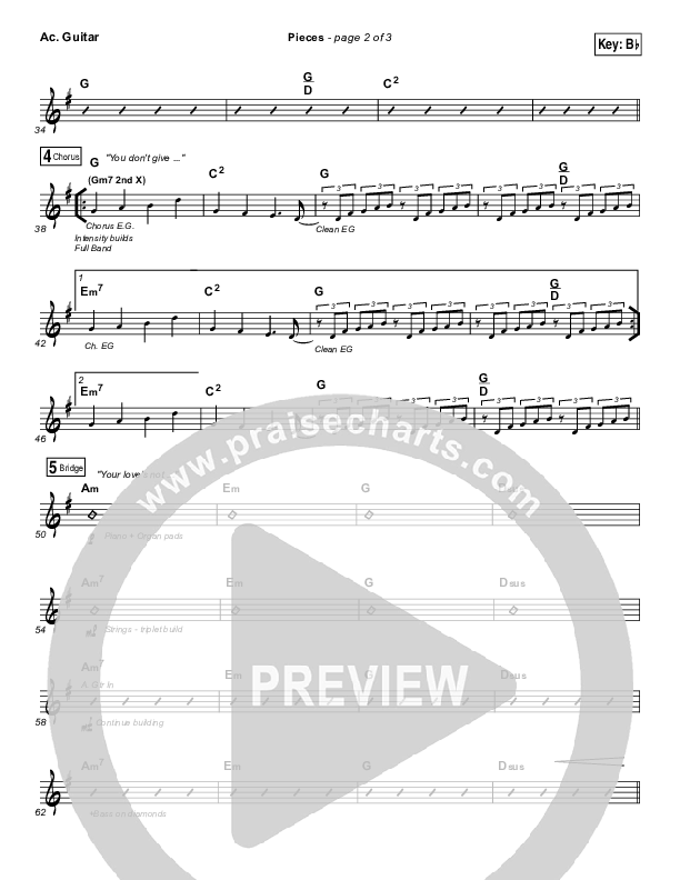 Pieces Acoustic Guitar (Amanda Lindsey Cook)