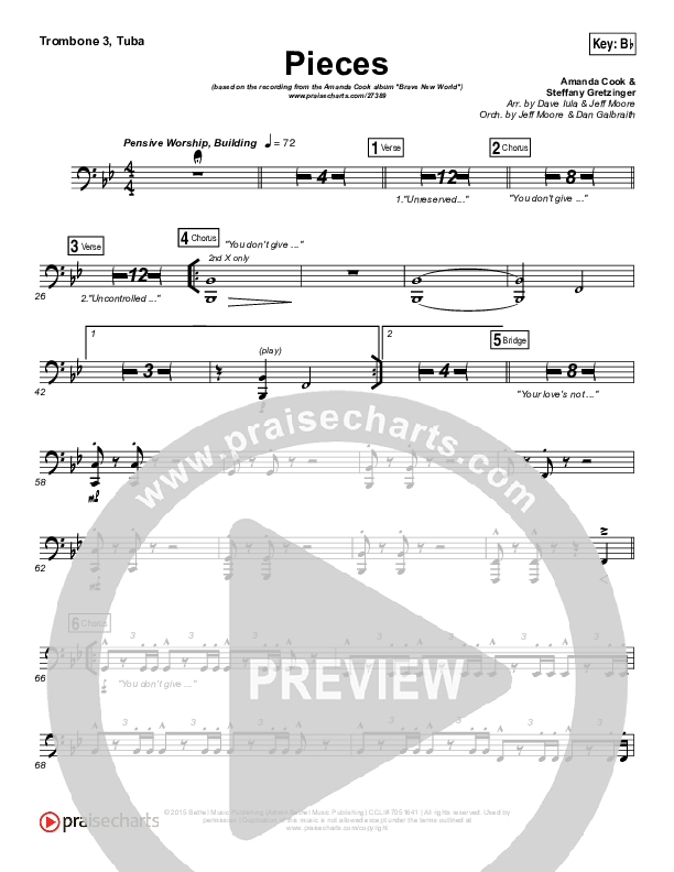 Pieces Trombone 3/Tuba (Amanda Lindsey Cook)