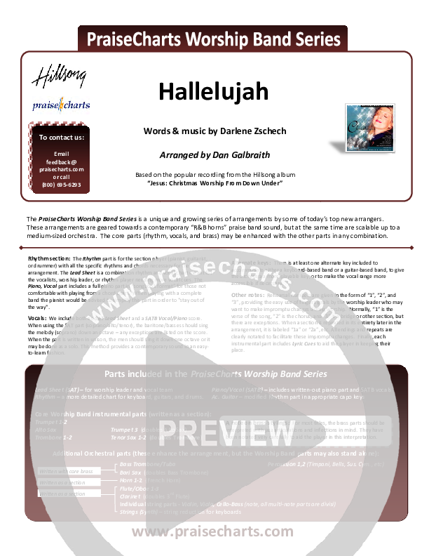 Hallelujah Orchestration (Hillsong Worship)