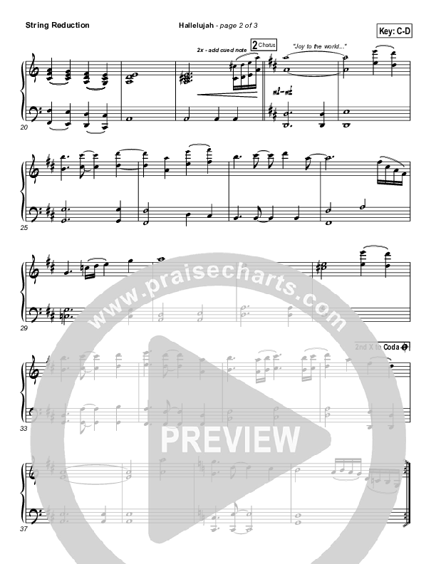 Hallelujah Synth Strings (Hillsong Worship)