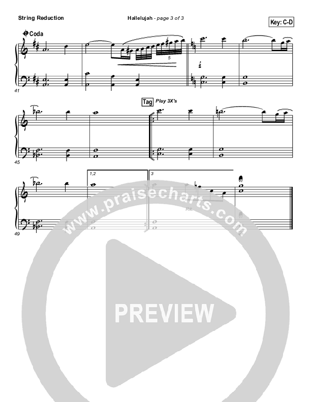 Hallelujah Synth Strings (Hillsong Worship)