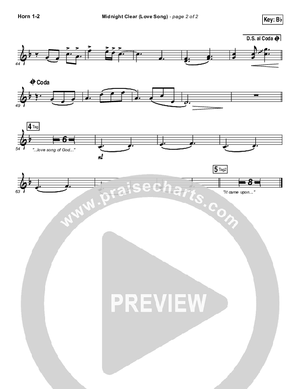 Midnight Clear (Love Song) Brass Pack (Chris Tomlin)