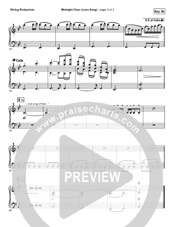 Midnight Clear (Love Song) String Pack (Chris Tomlin)